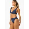 image:imageONEILL Womens Shorebreak Rib Cancun Bralette Top  Recycled Fabric Adjustable StrapsNavy