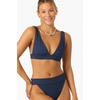 image:imageONEILL Womens Shorebreak Rib Cancun Bralette Top  Recycled Fabric Adjustable StrapsNavy