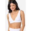 image:imageONEILL Womens Shorebreak Rib Cancun Bralette Top  Recycled Fabric Adjustable StrapsWhite