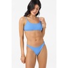 image:imageONEILL Womens Shorebreak Rib Hermosa Skimpy Bottoms  Recycled Fabric Textured RibAzr