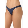 image:imageONEILL Womens Shorebreak Rib Hermosa Skimpy Bottoms  Recycled Fabric Textured RibNavy