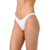 image:imageONEILL Womens Shorebreak Rib Hermosa Skimpy Bottoms  Recycled Fabric Textured RibWht