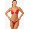 image:imageONEILL Womens Shorebreak Rib Redondo Medium Bottoms  Medium Coverage Recycled Rib FabricLifeguard Red