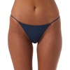 image:imageONEILL Womens Shorebreak Rib Redondo Medium Bottoms  Medium Coverage Recycled Rib FabricNavy