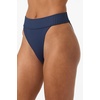 image:imageONEILL Womens Shorebreak Rib Santa Barbara High Rise Cheeky Bottoms  HighRise Waist Recycled FabricNavy