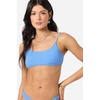 image:imageONEILL Womens Shorebreak Rib Surfside Bralette Top  Recycled Fabric Adjustable TieBackAzurine