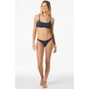 image:imageONEILL Womens Shorebreak Rib Surfside Bralette Top  Recycled Fabric Adjustable TieBackNavy