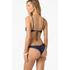 image:imageONEILL Womens Shorebreak Rib Surfside Bralette Top  Recycled Fabric Adjustable TieBackNavy