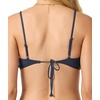image:imageONEILL Womens Shorebreak Rib Surfside Bralette Top  Recycled Fabric Adjustable TieBackNavy