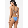 image:imageONEILL Womens Shorebreak Rib Tanning Triangle Top  Adjustable Straps Recycled Stretch FabricAzurine