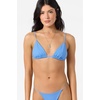 image:imageONEILL Womens Shorebreak Rib Tanning Triangle Top  Adjustable Straps Recycled Stretch FabricAzurine
