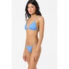 image:imageONEILL Womens Shorebreak Rib Tanning Triangle Top  Adjustable Straps Recycled Stretch FabricAzurine
