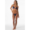 image:imageONEILL Womens Shorebreak Rib Tanning Triangle Top  Adjustable Straps Recycled Stretch FabricNavy