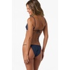 image:imageONEILL Womens Shorebreak Rib Tanning Triangle Top  Adjustable Straps Recycled Stretch FabricNavy