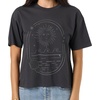 image:imageONEILL Womens Sun Shell Easy Tee  Soft Cotton Jersey Front Chest GraphicPhantom