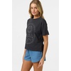 image:imageONEILL Womens Sun Shell Easy Tee  Soft Cotton Jersey Front Chest GraphicPhantom