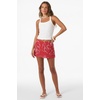 image:imageONEILL Womens Townes Skort  PullOn Micro Mini Builtin ShortsLifeguard Red