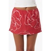 image:imageONEILL Womens Townes Skort  PullOn Micro Mini Builtin ShortsLifeguard Red