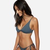 image:imageONeill Saltwater Solids Pismo Triangle Bralette Bikini TopSlate 3