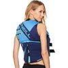 image:imageONeill Wetsuits Womens Reactor USCG Life Vest NavyRiverTurquoise 8