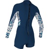 image:imageONeill Womens Bahia 21mm Back Zip Long Sleeve Spring WetsuitFrnavyCrisflorCrisflo
