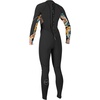 image:imageONeill Womens Bahia 32 mm Back Zip Full WetsuitBlackDemiFlorDemiFlor