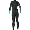 image:imageONeill Womens Bahia 32 mm Back Zip Full WetsuitBlackDuskSeaglass