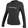 image:imageONeill Womens Basic Skins Long Sleeve Sun Shirt UPF 50 Sun and Rash Protection for Surfing and All Outdoor ActivitiesBlack