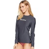 image:imageONeill Womens Basic Skins Long Sleeve Sun Shirt UPF 50 Sun and Rash Protection for Surfing and All Outdoor ActivitiesGraphite