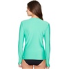 image:imageONeill Womens Basic Skins Long Sleeve Sun Shirt UPF 50 Sun and Rash Protection for Surfing and All Outdoor ActivitiesSeaglass
