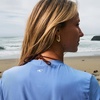 image:imageONeill Womens Basic Skins2 Short Sleeve Sun Shirt UPF 50 Sun and Rash Protection for Surfing and All Outdoor ActivitiesAzurine