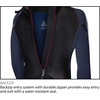 image:imageONeill Womens Epic 32mm Back Zip Full Wetsuit Durable Warmth with Good Flexibility for Surfing and All Water ActivitiesBlackBlackBlack