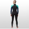 image:imageONeill Womens Epic 32mm Back Zip Full Wetsuit Durable Warmth with Good Flexibility for Surfing and All Water ActivitiesBlackNavySeaglass