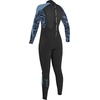 image:imageONeill Womens Epic 43mm Back Zip Full Wetsuit Durable Warmth with Good Flexibility for Surfing and All Water ActivitiesBlackStormy PalmFaded Denim