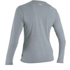 image:imageONeill Womens Hybrid Long Sleeve Sun Shirt UPF 50 Sun Protection Rash Prevention for Surfing and All Water ActivitiesCool Grey