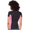 image:imageONeill Womens Premium Skins Upf 50 Short Sleeve Rash GuardBlackBerryBlack