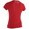 image:imageONeill Womens Premium Skins Upf 50 Short Sleeve Rash GuardGrape Fruit