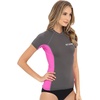 image:imageONeill Womens Premium Skins Upf 50 Short Sleeve Rash GuardGraphicBerry