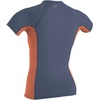image:imageONeill Womens Premium Skins Upf 50 Short Sleeve Rash GuardMistCoralMist
