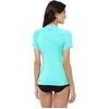 image:imageONeill Womens Premium Skins Upf 50 Short Sleeve Rash GuardSeaglass Heathered Hybrid