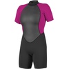 image:imageONeill Womens Reactor Back Zip Short Sleeve Spring Wetsuit Lightweight Warmth Flexibility for All Water ActivitiesBlackBerry