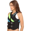 image:imageONeill Womens Siren USCG Life VestBlackDaygloTurquoise