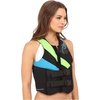 image:imageONeill Womens Siren USCG Life VestBlackDaygloTurquoise