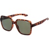 image:imageONEILL LANI 20 Womens Trendy Oversized Polarized Sunglasses  56 mm Square UV400 Protection for Sports Festival Beach Lightweight Polycarbonate AntiGlareMatte Tortoiseshell