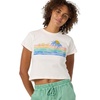 image:imageONEILL Retro Stripe Womens Fitted Tee  Tofu