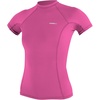 image:imageONEILL Womens Basic Skins2 Short Sleeve Rashguard UPF 50 Sun and Rash Protection for Surfing and All Outdoor ActivitiesFox Pink