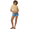 image:imageONEILL Womens Bouquet Easy Fit Graphic TShirtWarm Sand