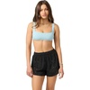 image:imageONEILL Womens Pam CoverUp Shorts  Cotton Eyelet Dolphin HemBlack
