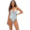 image:imageONEILL Womens Poolside OnePiece  MultiWay Design Removable StrapsAzurine