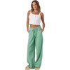 image:imageONEILL Womens Sevie Pant 2  Lightweight Cotton Twill Relaxed Leg FitGreen